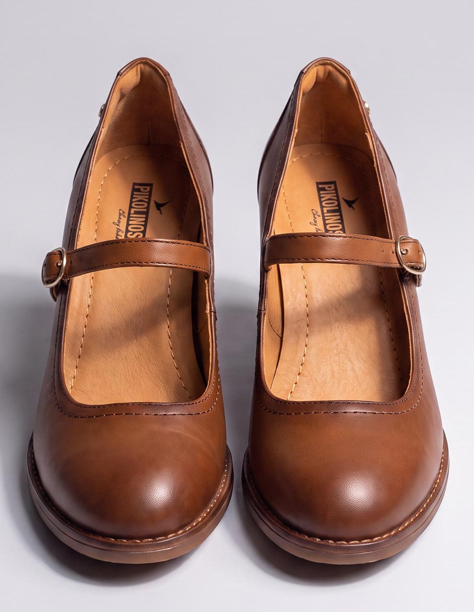 Zapatilla de piel palencia 2
