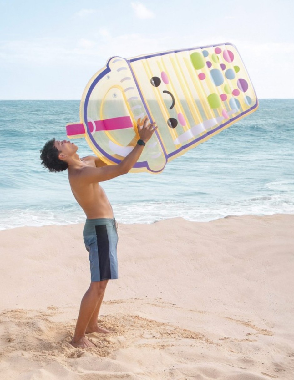 Inflable acuático forma de Bubble tea 4