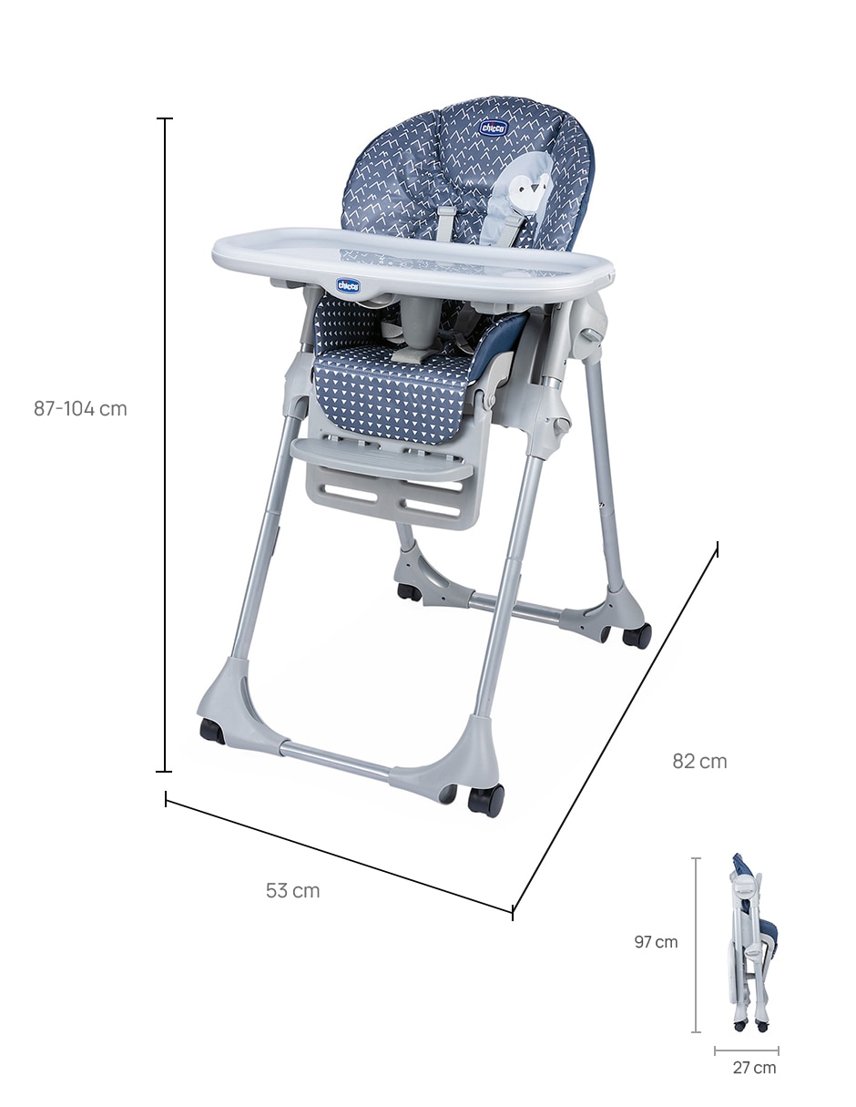 Silla alta Poly Easy 2