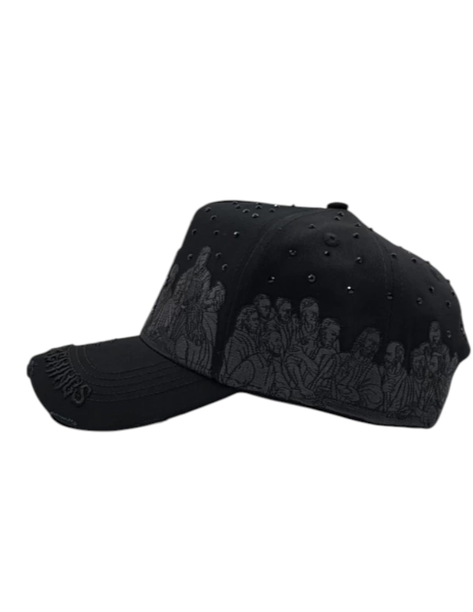 Gorra visera curva snapback casual Rude La Ultima Cena para hombre