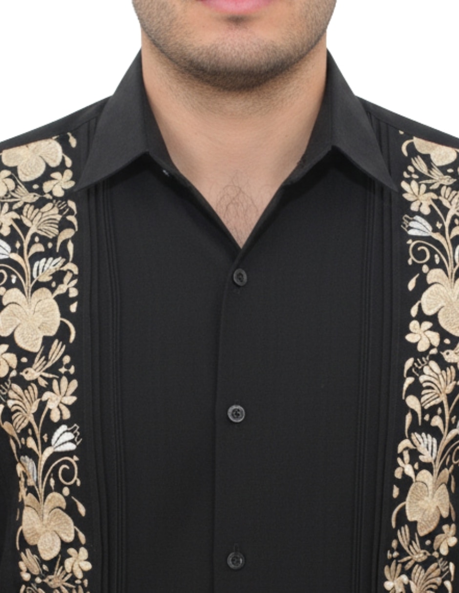 Guayabera manga Larga TEYA ARTESANAL para