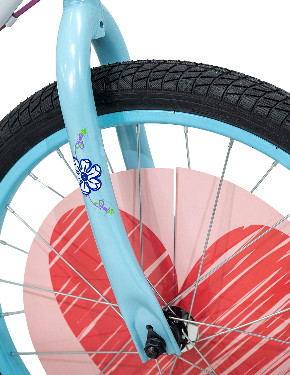 Bicicleta infantil Veloci rodada 20 para niña