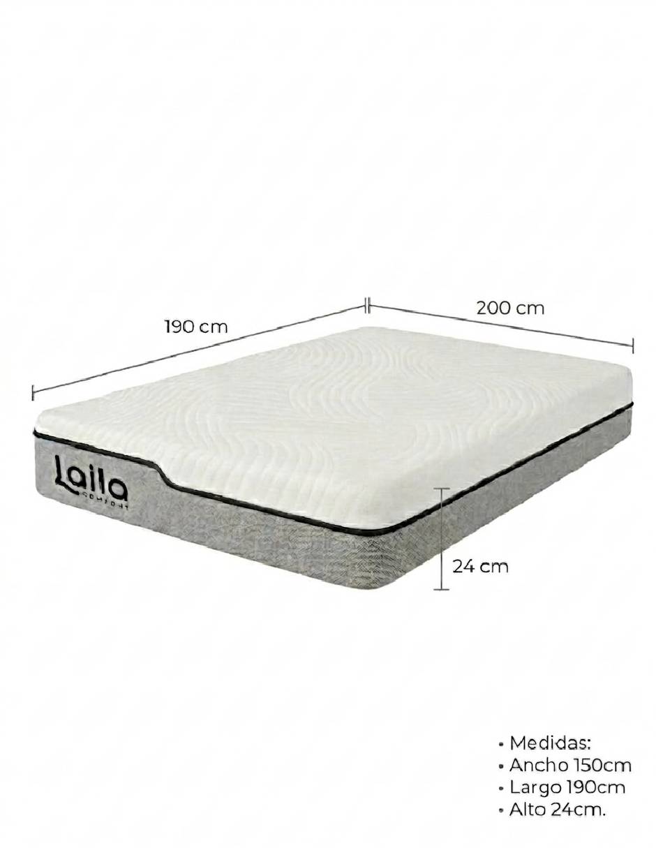 Colchón en caja Laila Comfort Prime