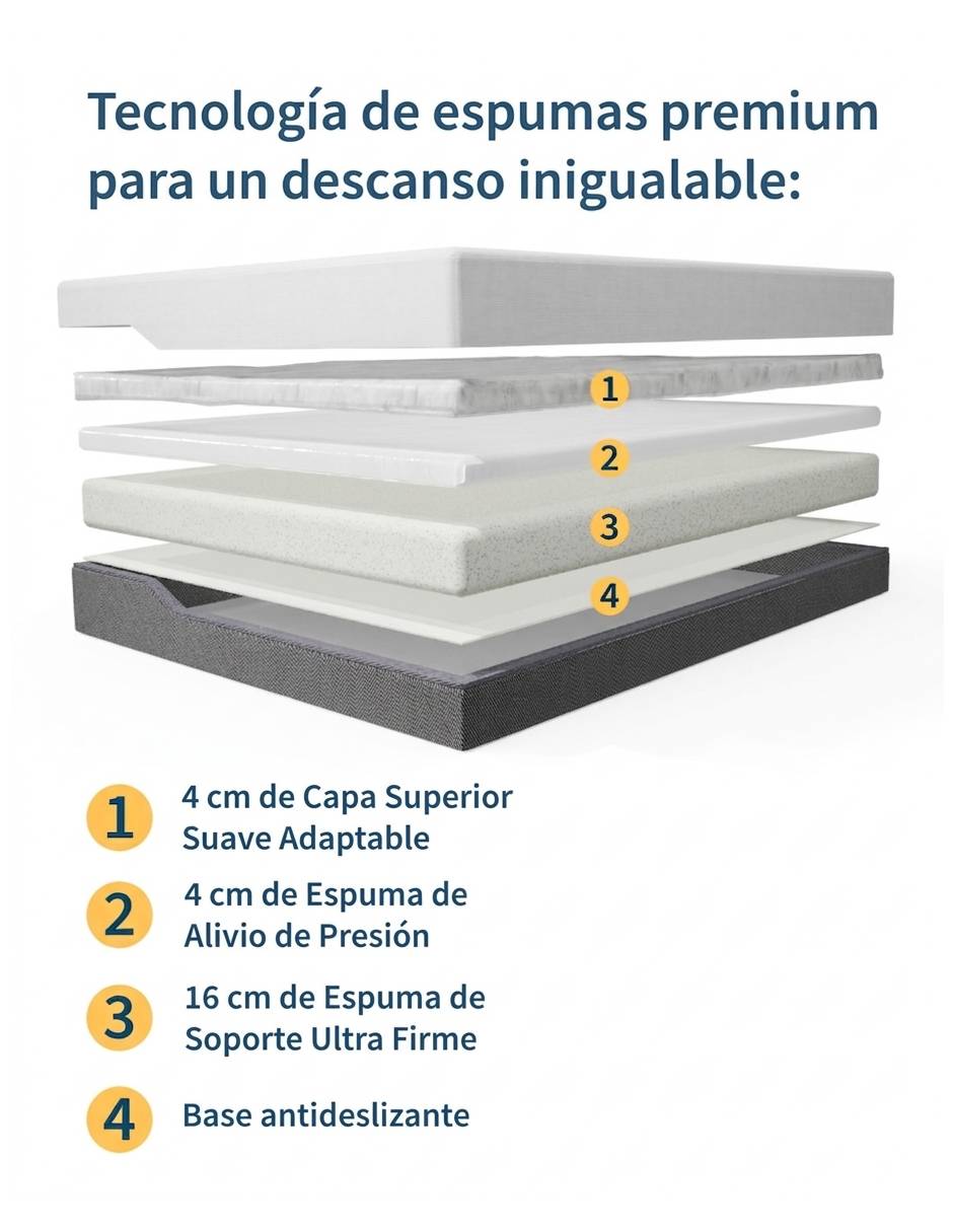 Colchón en caja Laila Comfort Prime