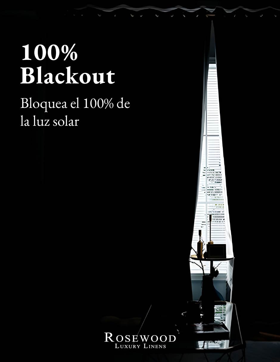 Cortina doble black out 3