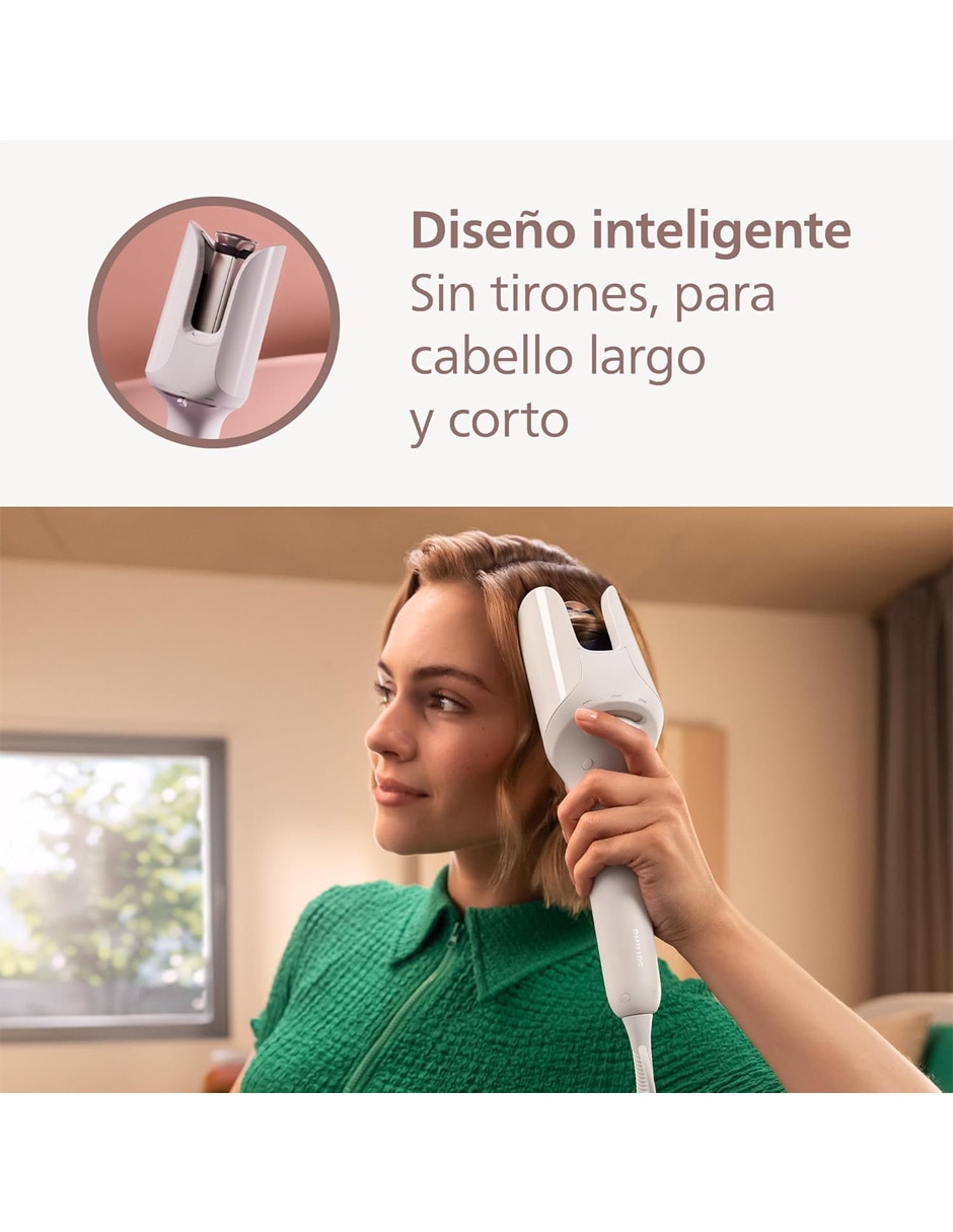 Rizadora/Tenaza/Kit rulos térmicos/ de cabello PHILIPS BHB968/00 Múltiple de Cerámica
