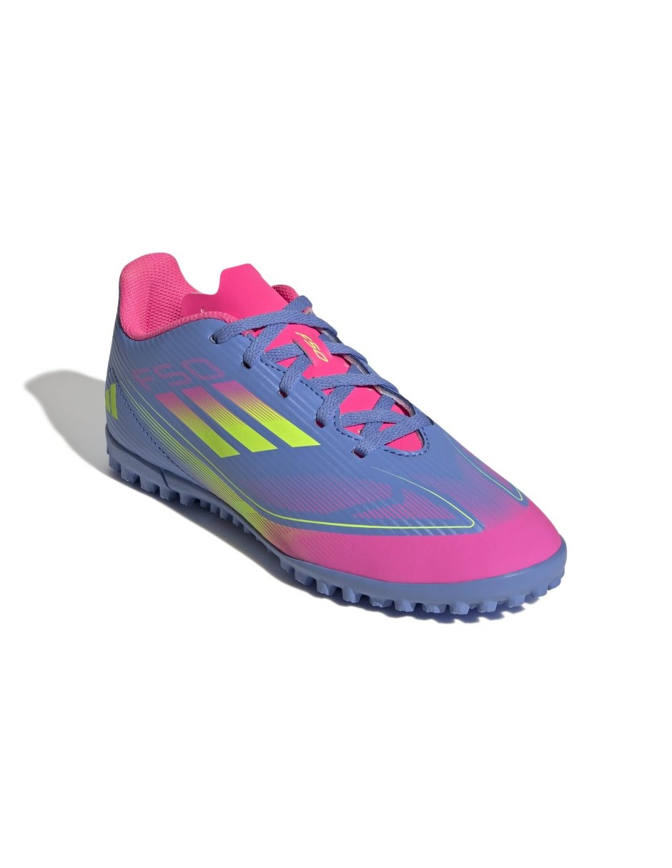 Tenis Adidas F50 Club Tf J de unisex para Fœtbol