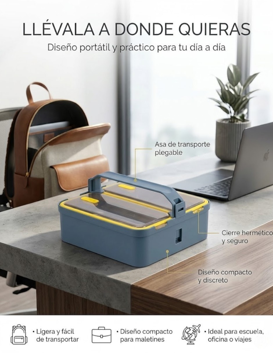 Tupper Cm-Top de acero con plástico