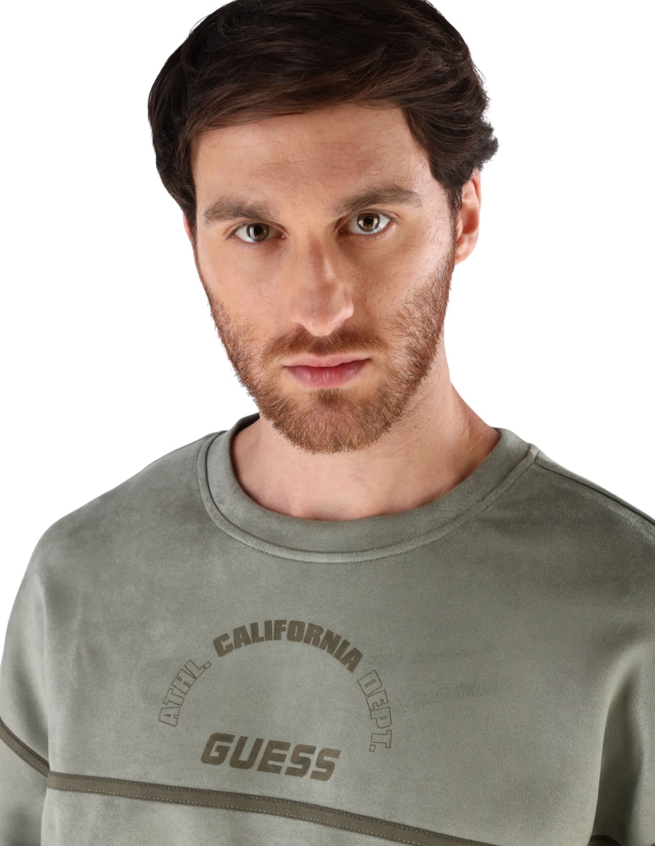 Suéter guess cuello redondo para hombre