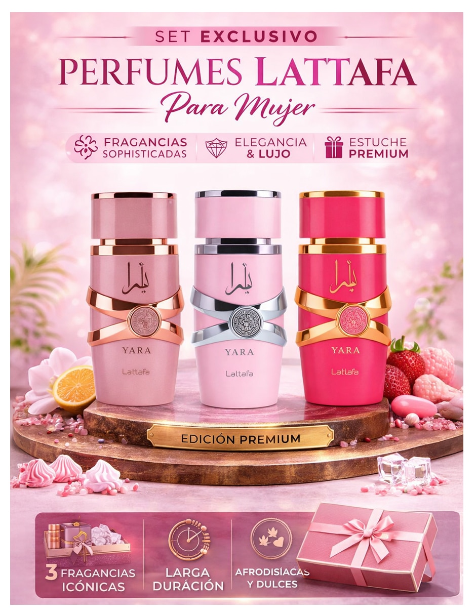 Set Eau de parfum Lattafa para mujer
