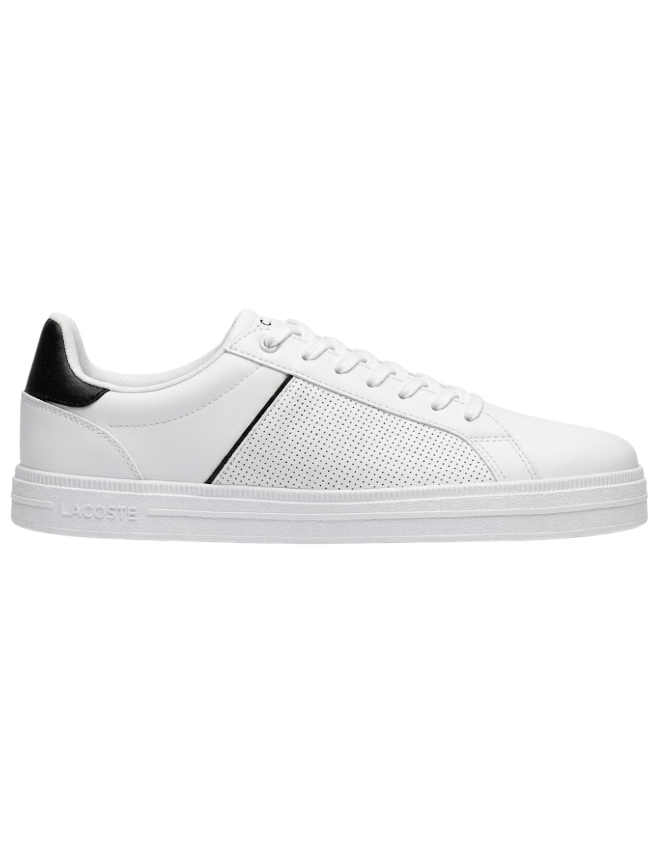 Tenis de piel lacoste lite base para hombre