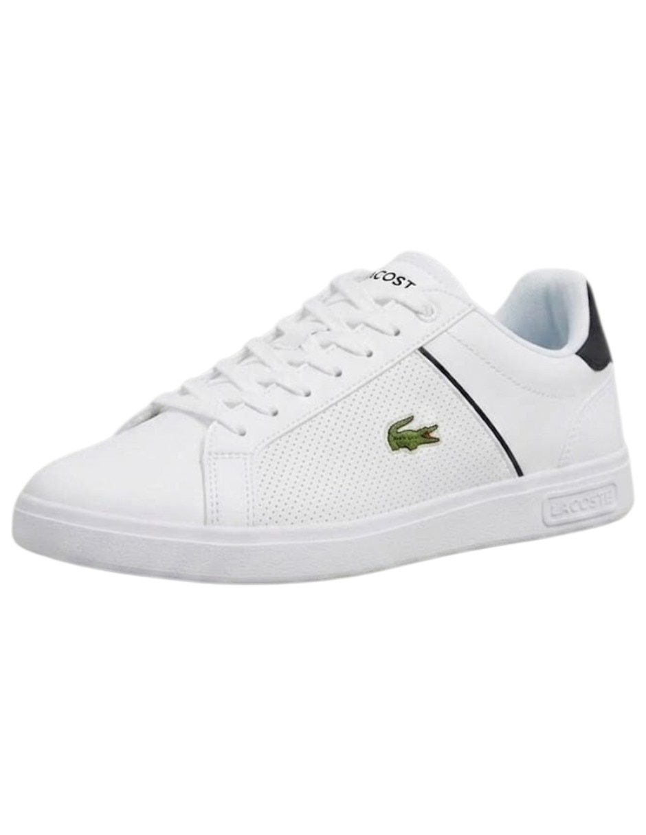 Tenis de piel lacoste lite base para hombre