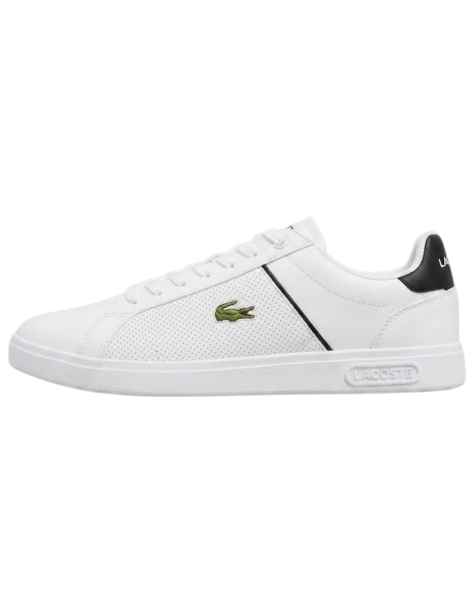 Tenis de piel lacoste lite base para hombre