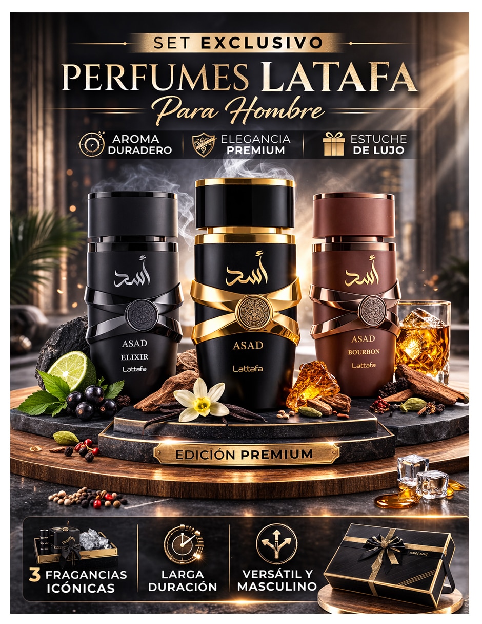 Set Eau de parfum Lattafa para hombre