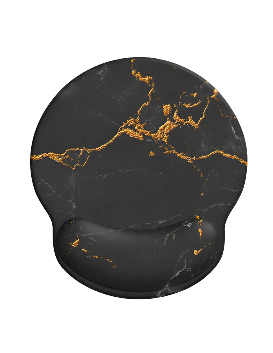 Mouse pad con apoyo para muñeca antideslizante