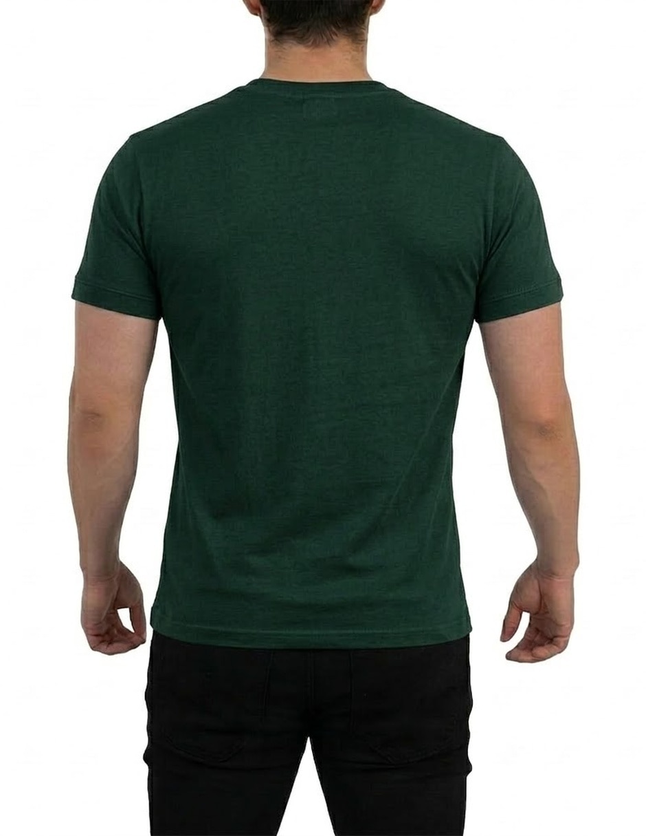 Playera heritage logo cuello redondo para hombre 6