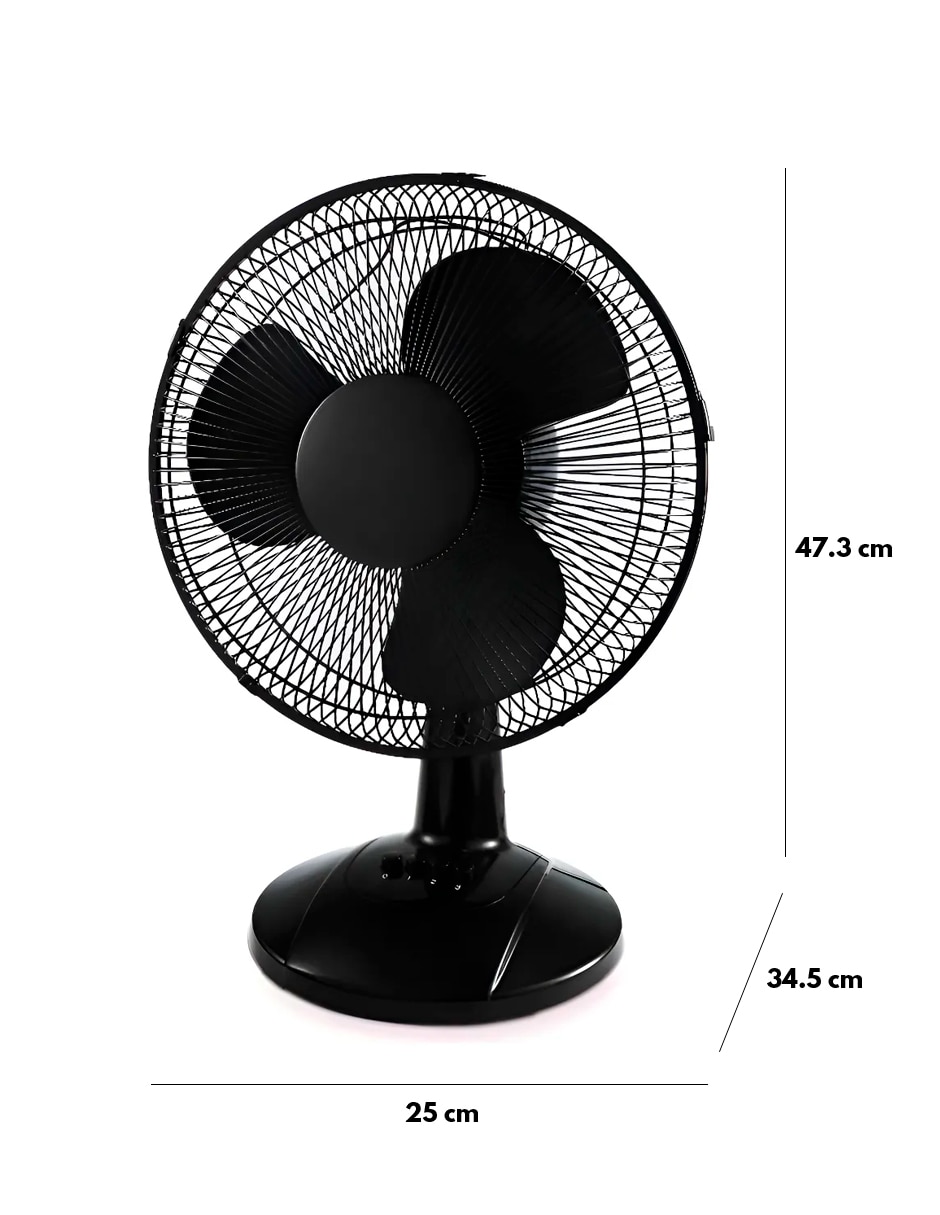 Ventilador de mesa MAINSTAYS No 3 velocidades