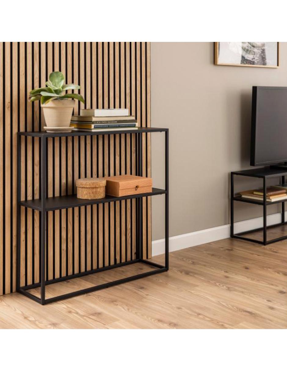 Mesa auxiliar newton form design de acero