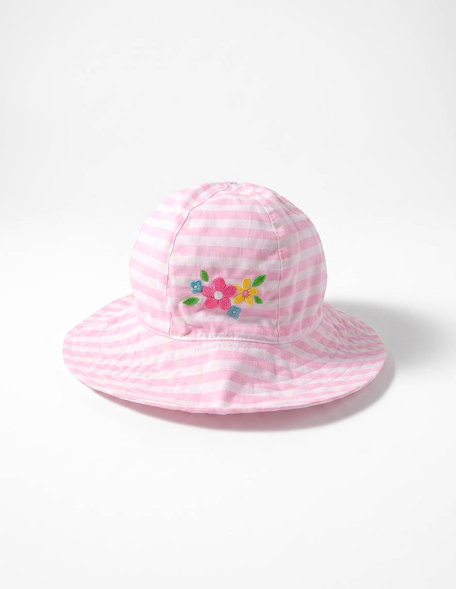 Gorro bucket para bebé niña