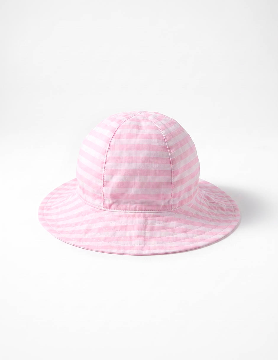 Gorro bucket para bebé niña 4
