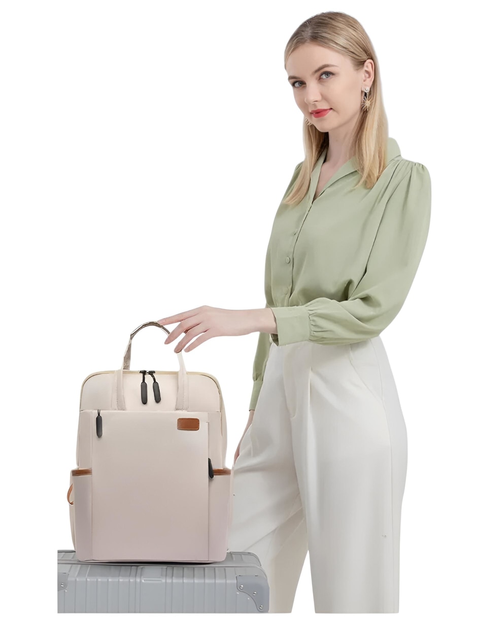 Mochila con portalaptop impermeable unisex 4