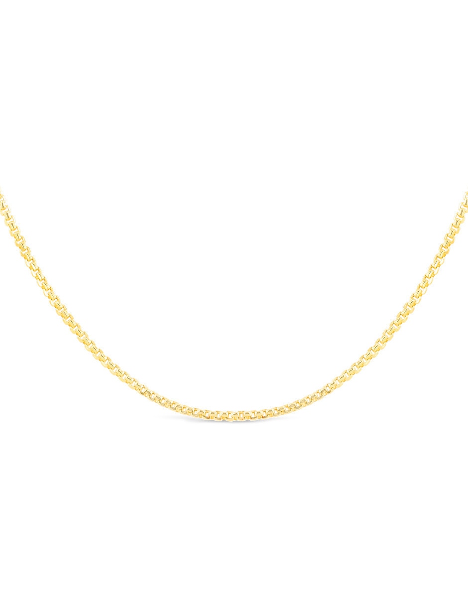 Cadena de eslabones Joyerias Bizzarro de oro amarillo 14 K