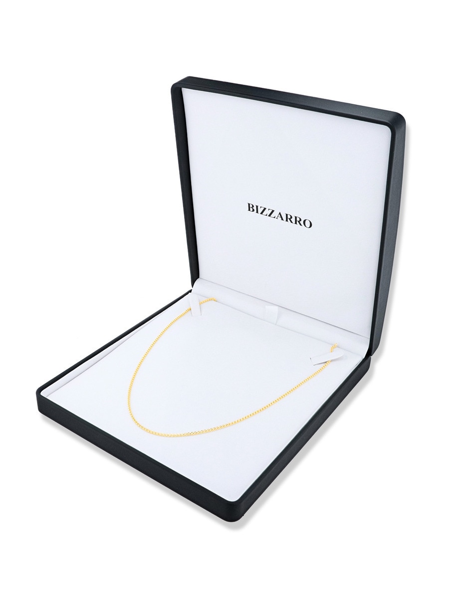 Cadena de eslabones Joyerias Bizzarro de oro amarillo 14 K
