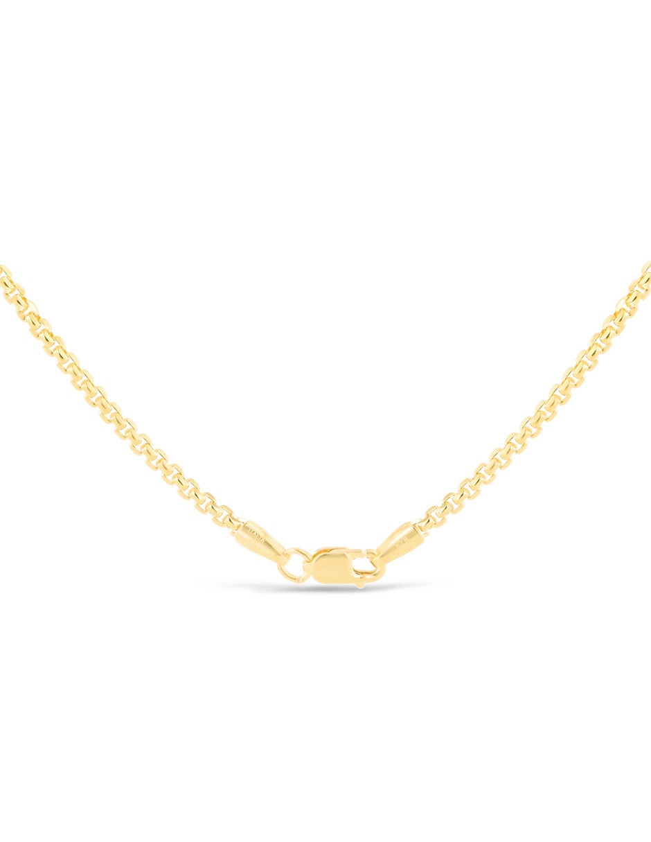 Cadena de eslabones Joyerias Bizzarro de oro amarillo 14 K