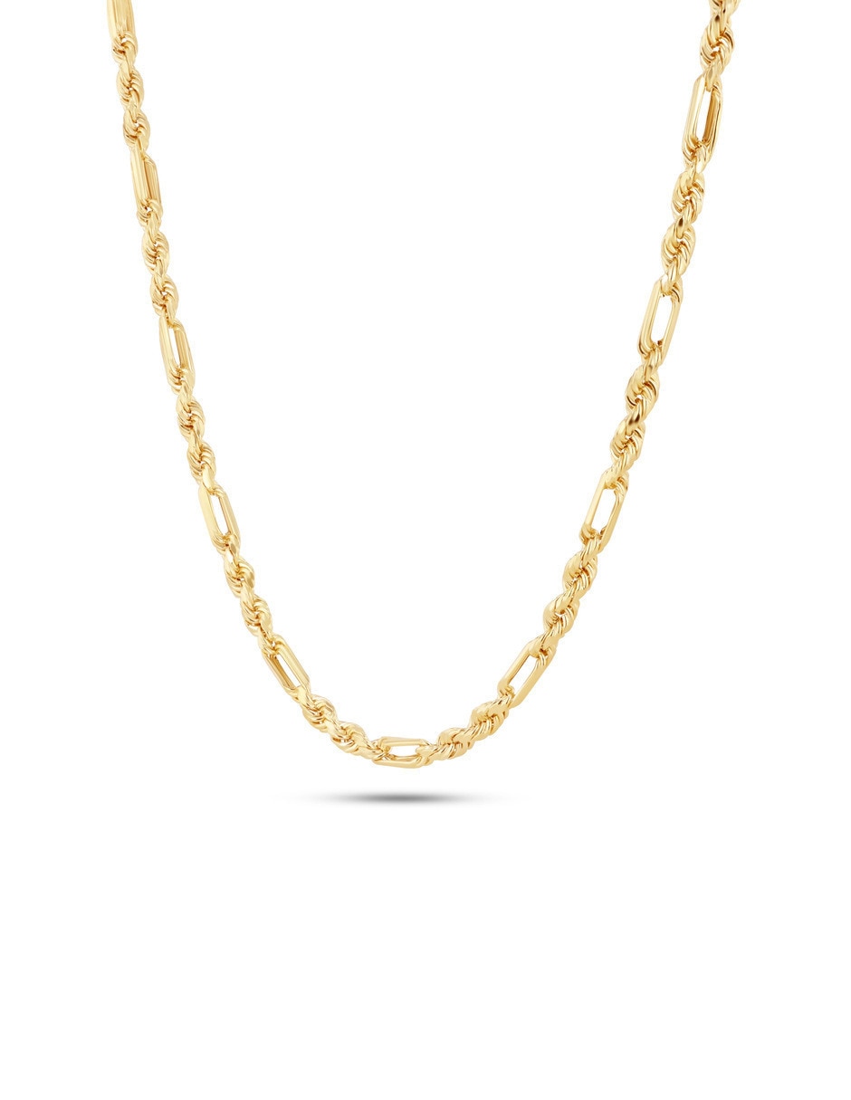 Cadena de eslabones de oro amarillo 14 K