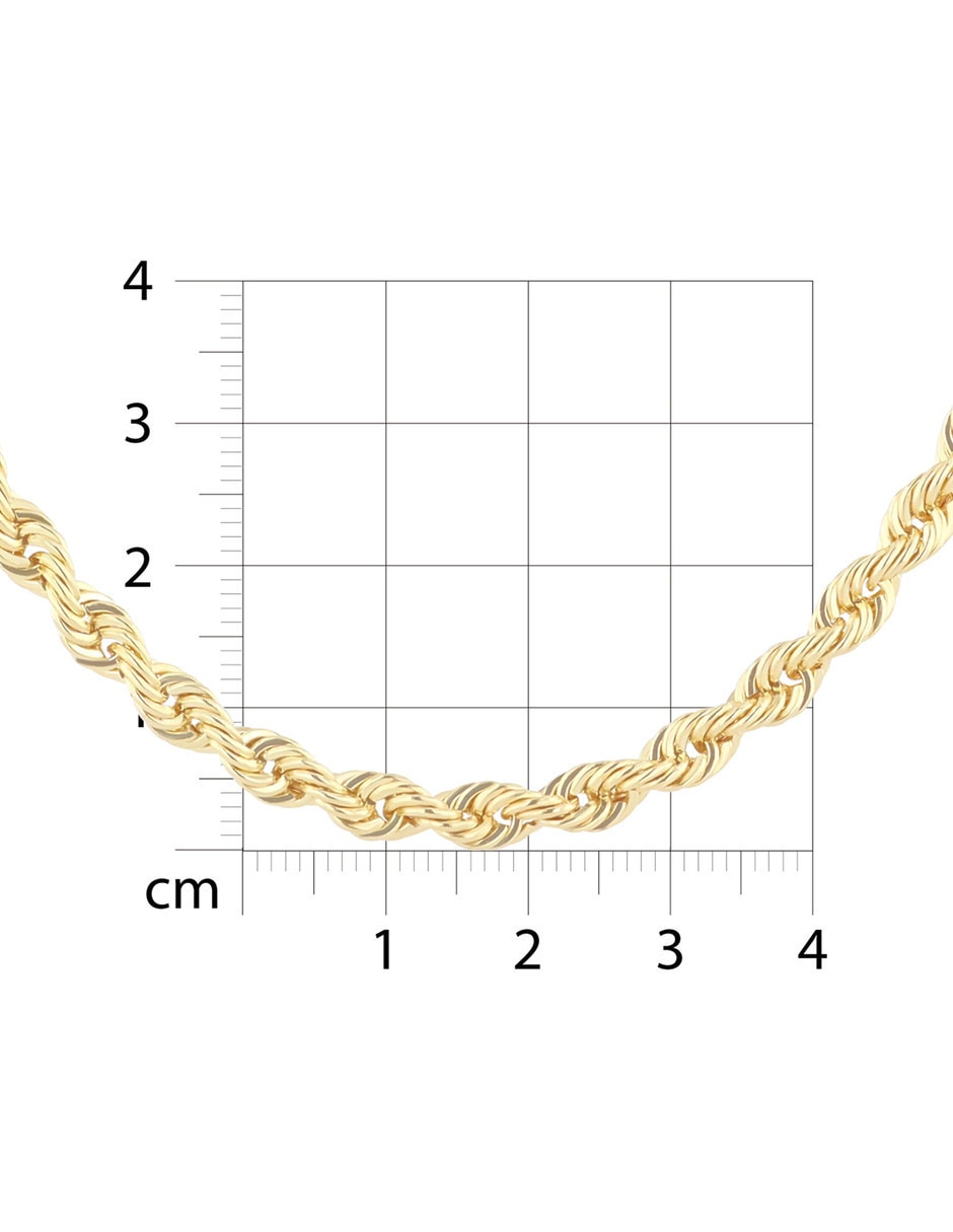 Cadena de eslabones de oro amarillo 14 K 2