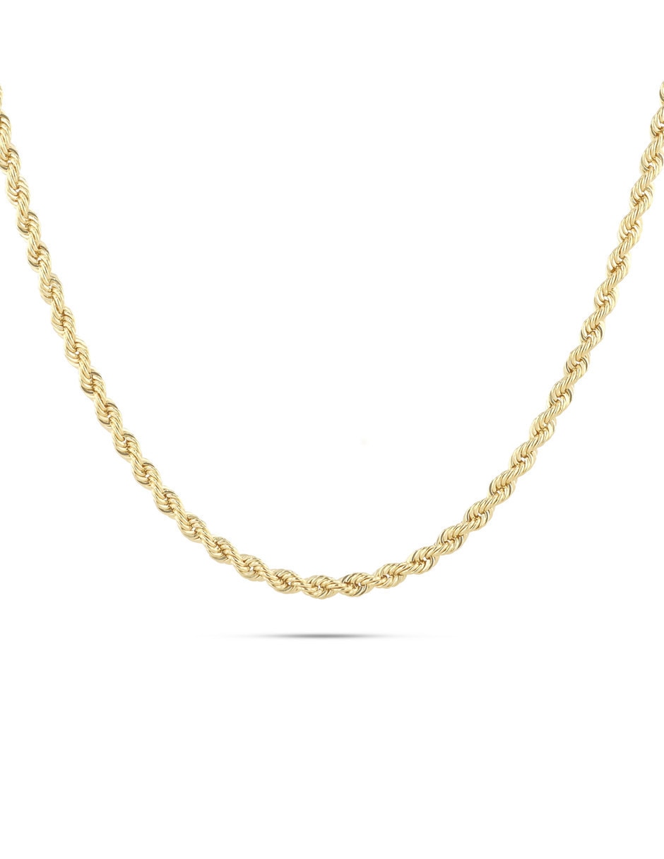 Cadena de eslabones Joyerias Bizzarro de oro amarillo 14 K