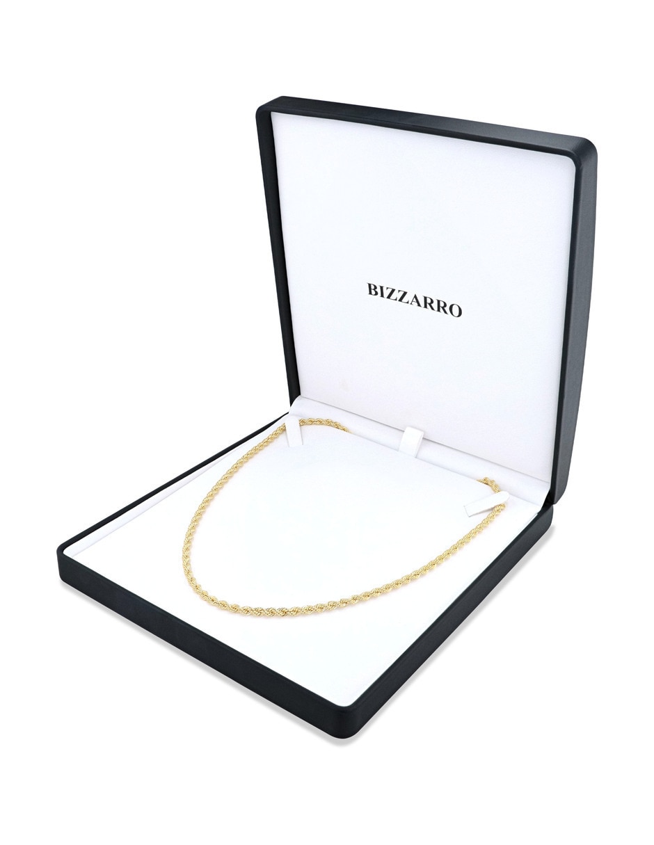 Cadena de eslabones Joyerias Bizzarro de oro amarillo 14 K