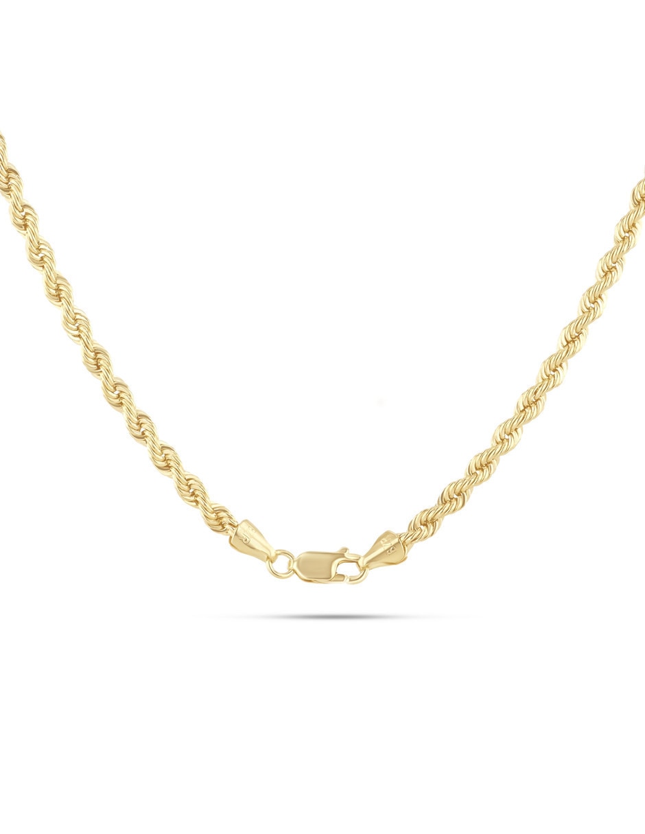 Cadena de eslabones Joyerias Bizzarro de oro amarillo 14 K