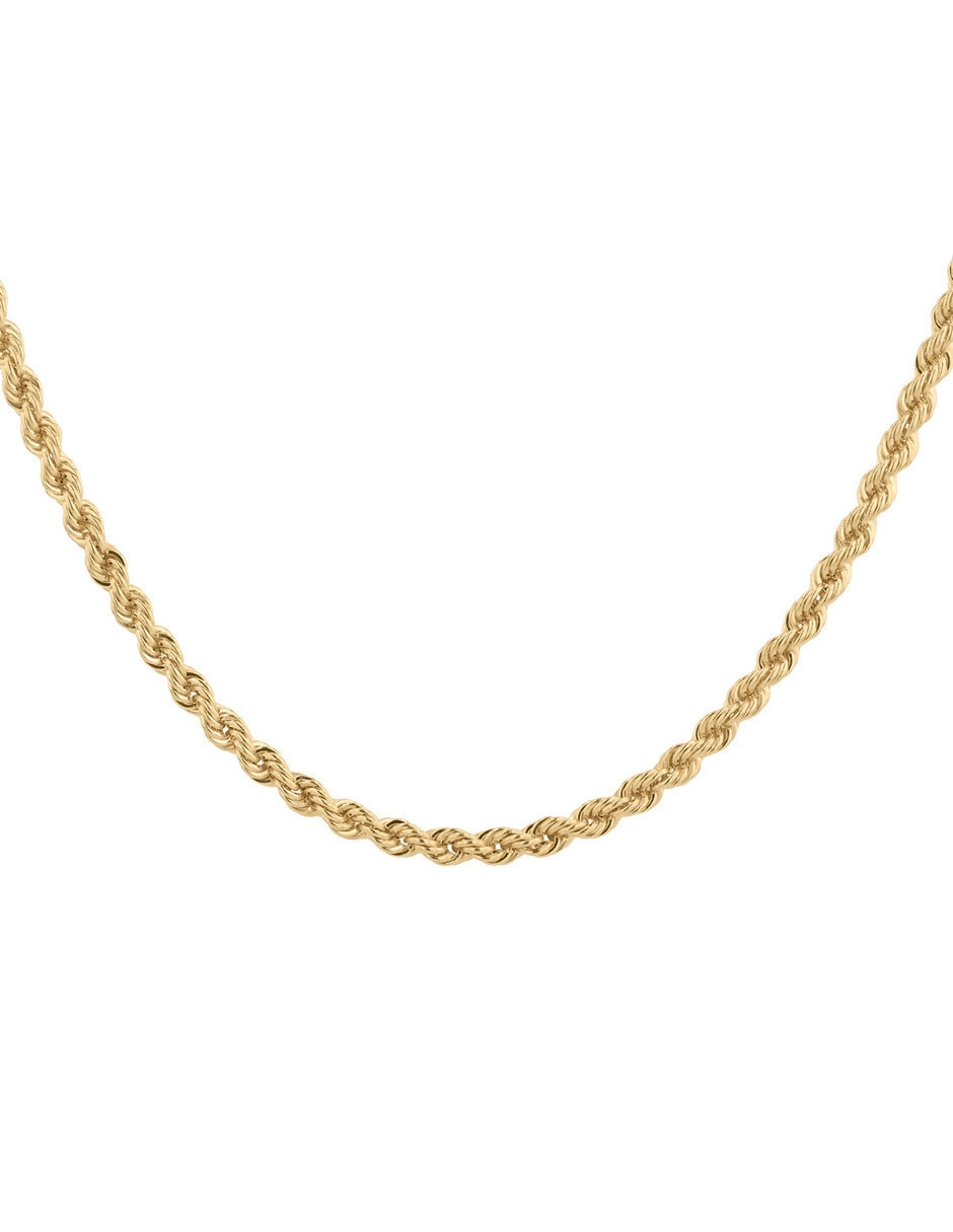 Cadena de eslabones Joyerias Bizzarro de oro amarillo 14 K