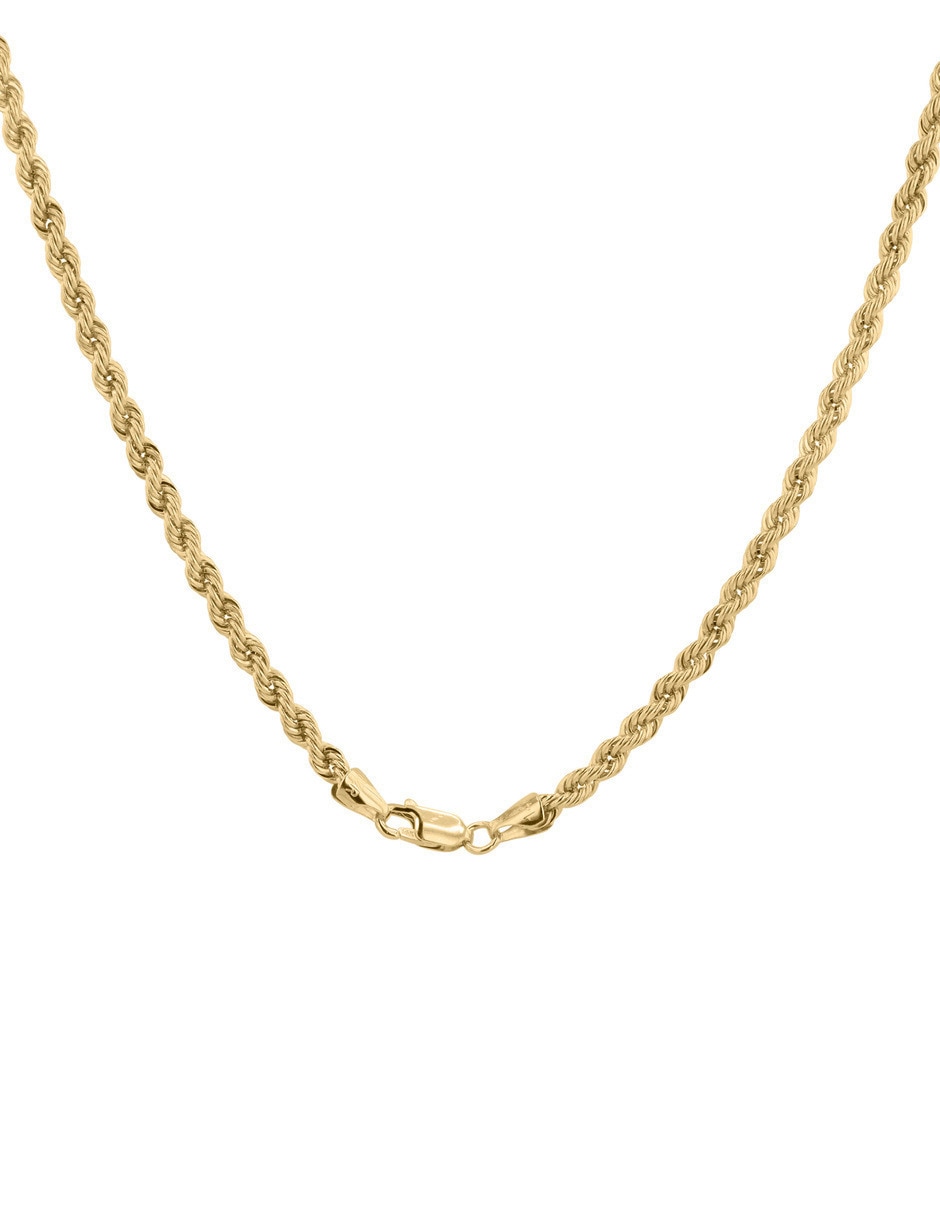 Cadena de eslabones Joyerias Bizzarro de oro amarillo 14 K