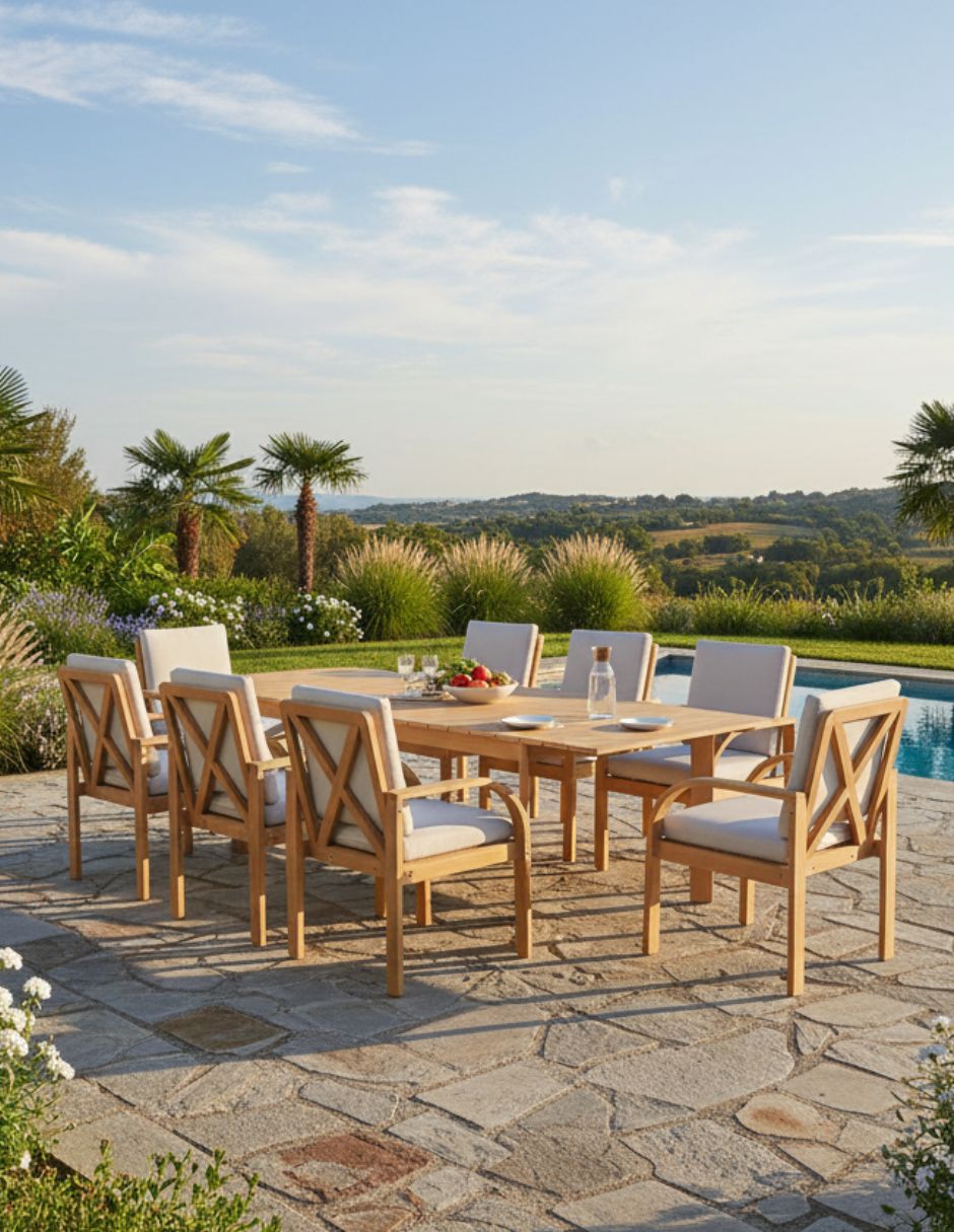 Comedor Brooke para 8 personas 4