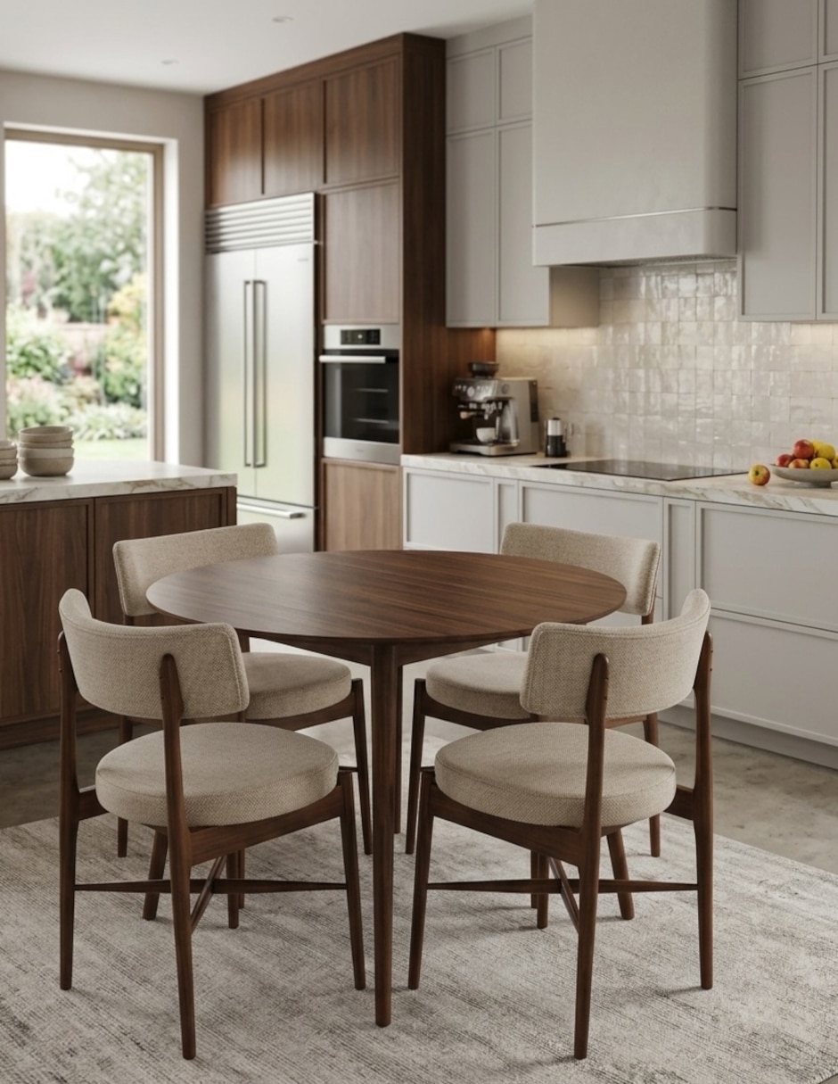 Comedor ansoal para 4 personas de madera