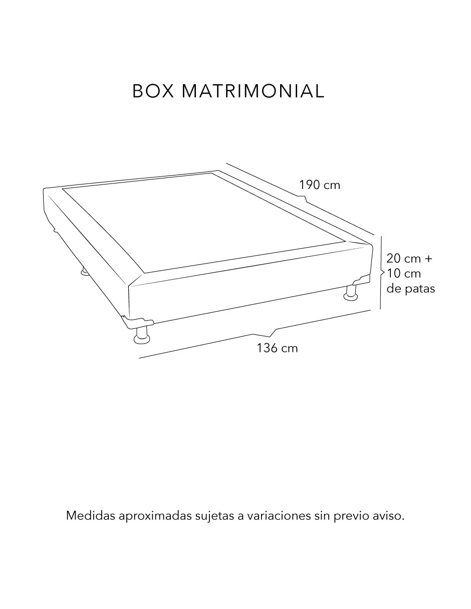 Base para cama Sí Box de Madera pino 4
