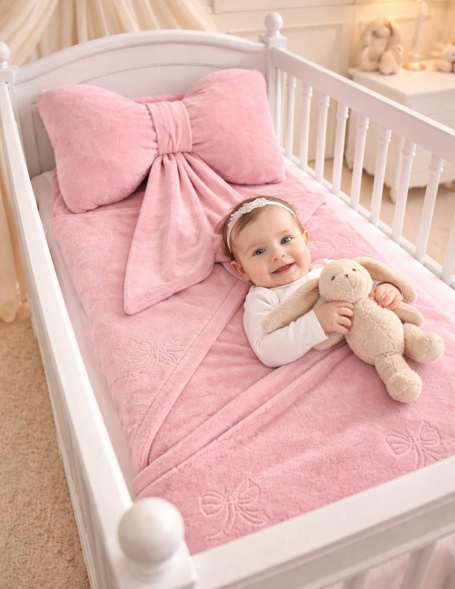 Cobija térmica de tejido suave para bebé unisex 2