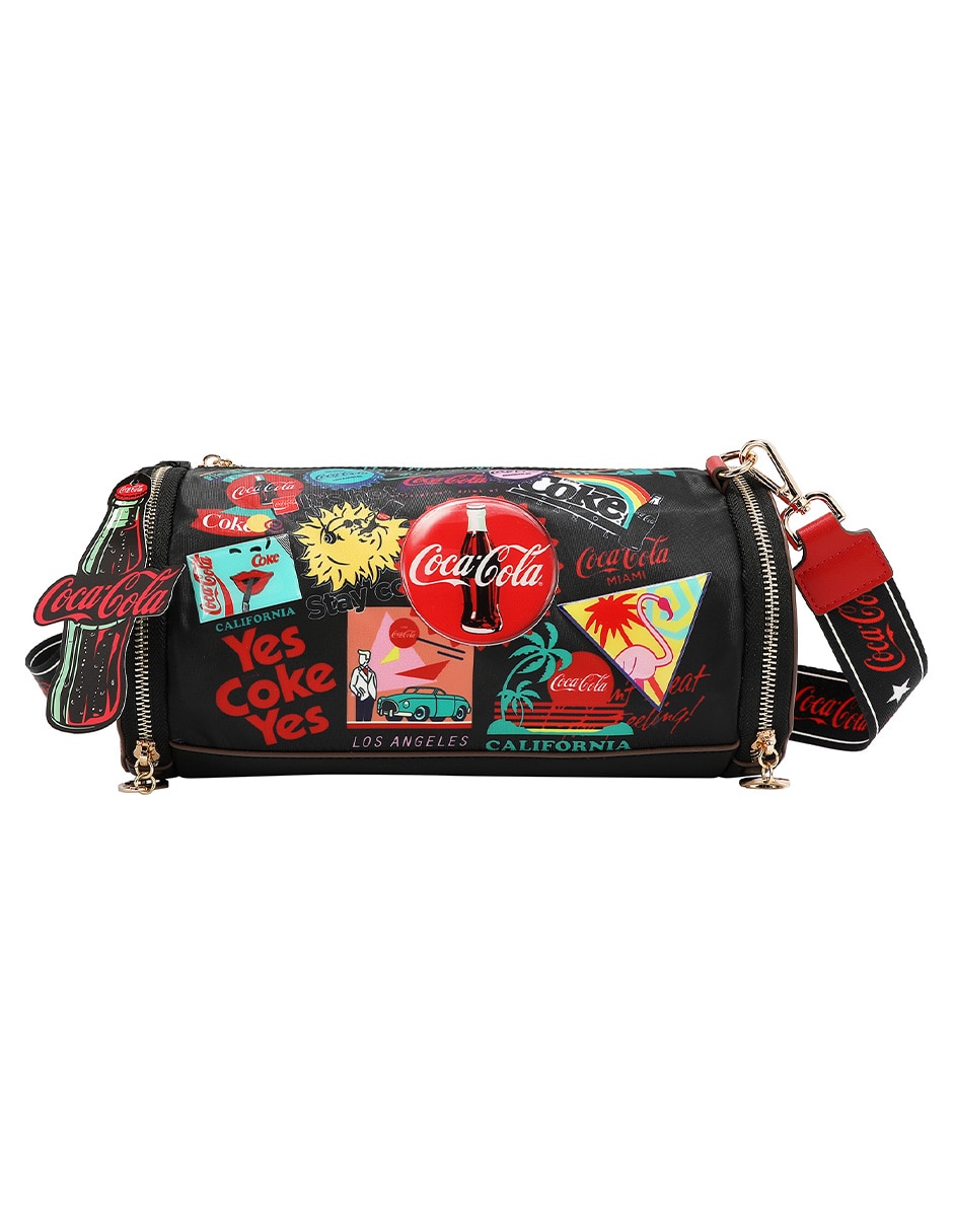 Bolsa crossbody Cap Collage Coca-Cola para mujer 3