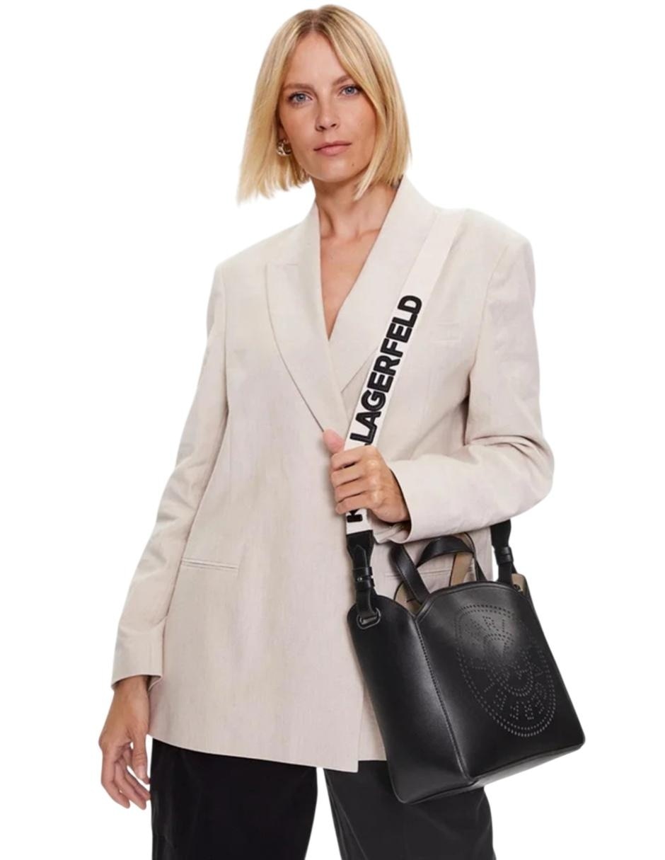 Bolsa crossbody karl lagerfeld de piel para mujer