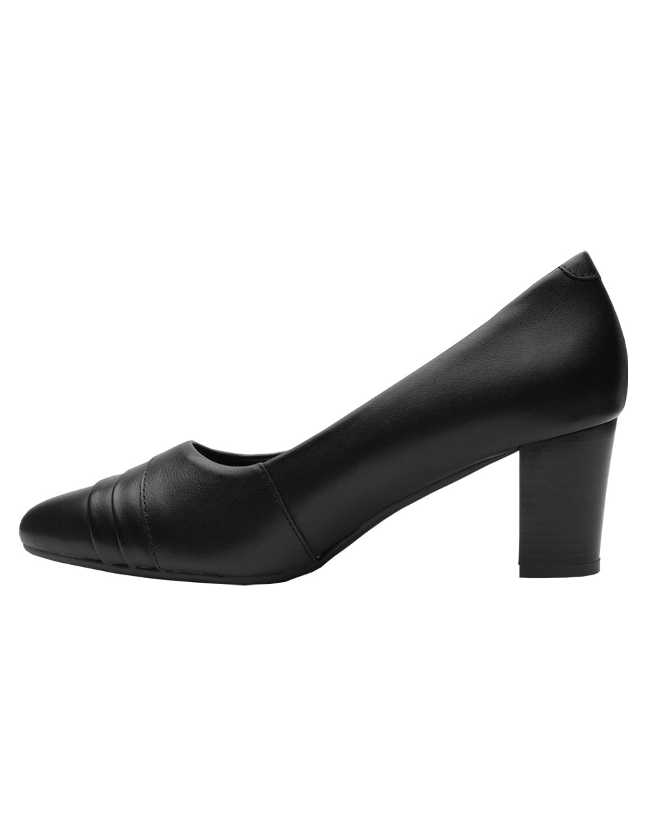 Zapatilla de piel