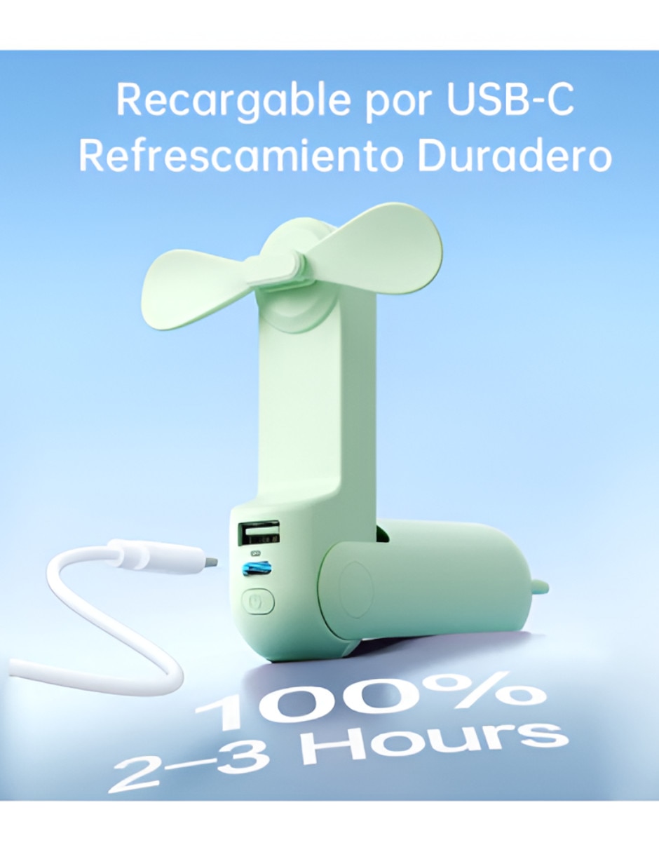 Ventilador USB de 3 V 3