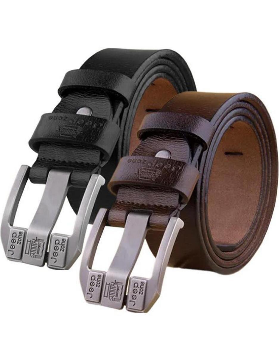Cinturón de cuero para hombre