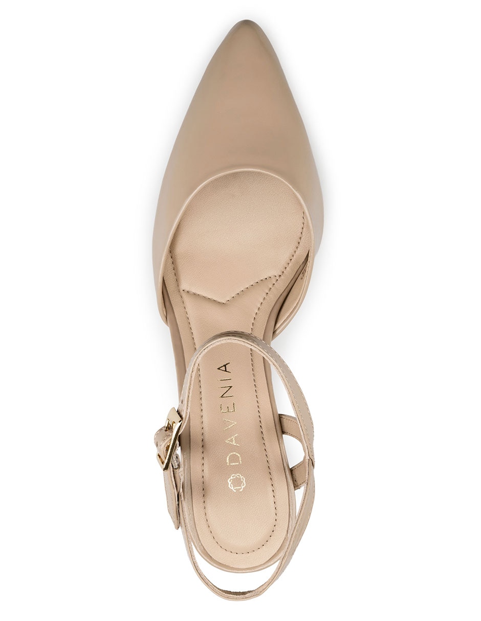 Zapatilla de piel Davenia