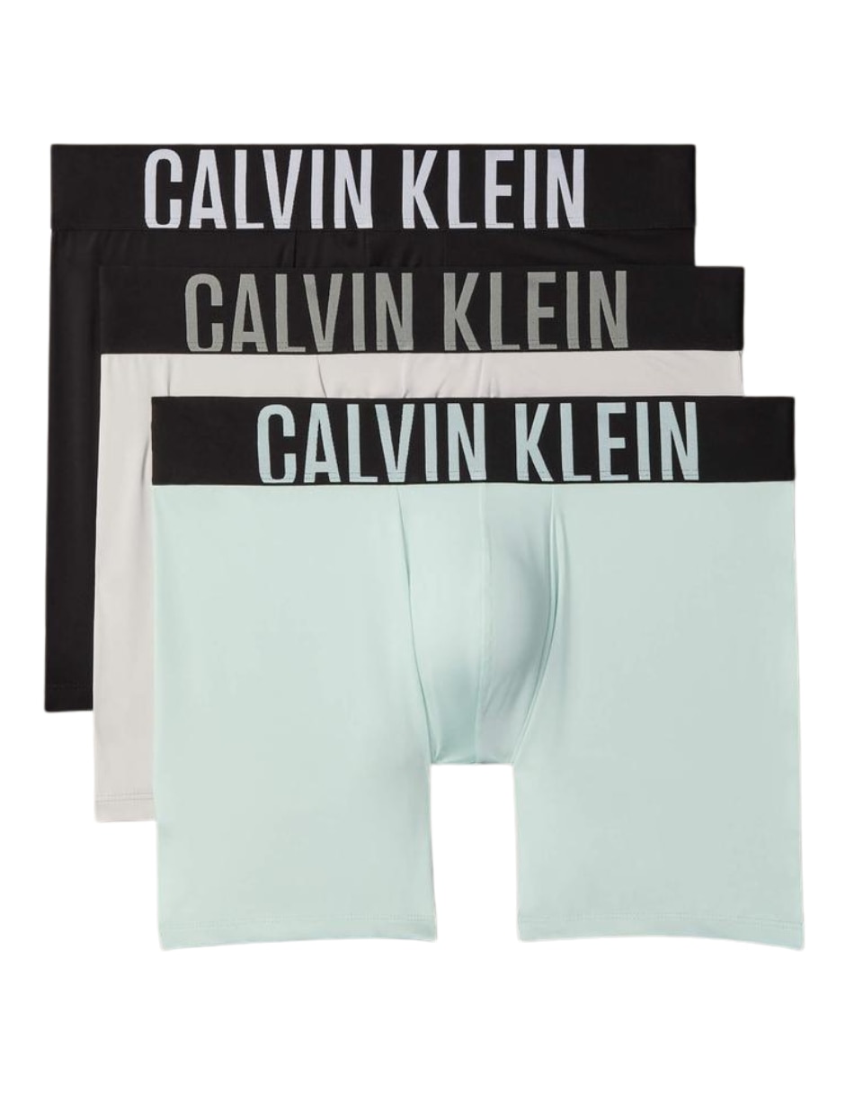 Bóxer trunk Calvin Klein de algodón para hombre 3 piezas