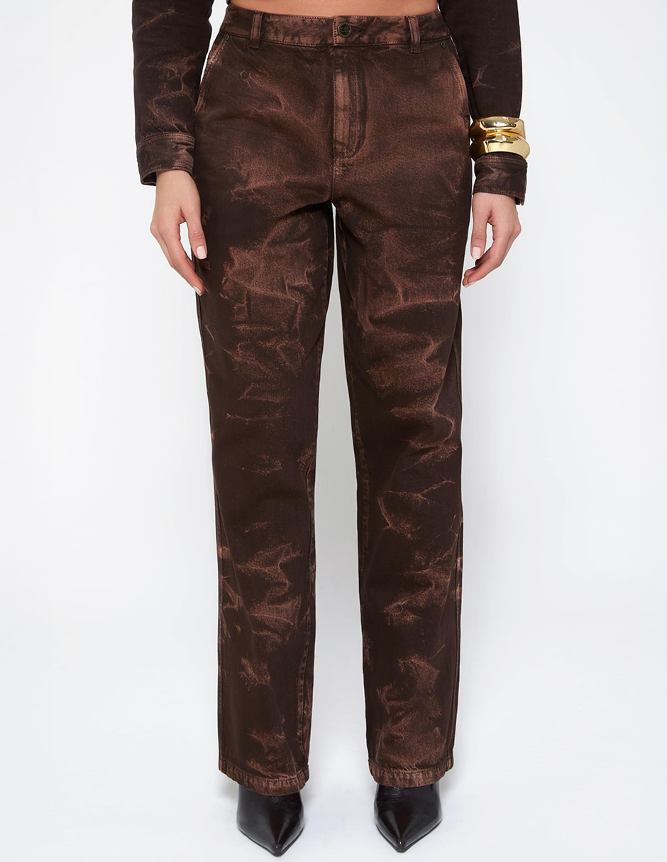 Jeans Bota Utopia corte cintura alta para mujer