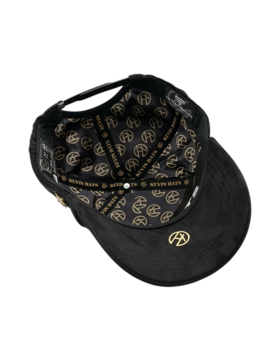 Gorra visera curva snapback casual Big Boss NY Star Gold para hombre
