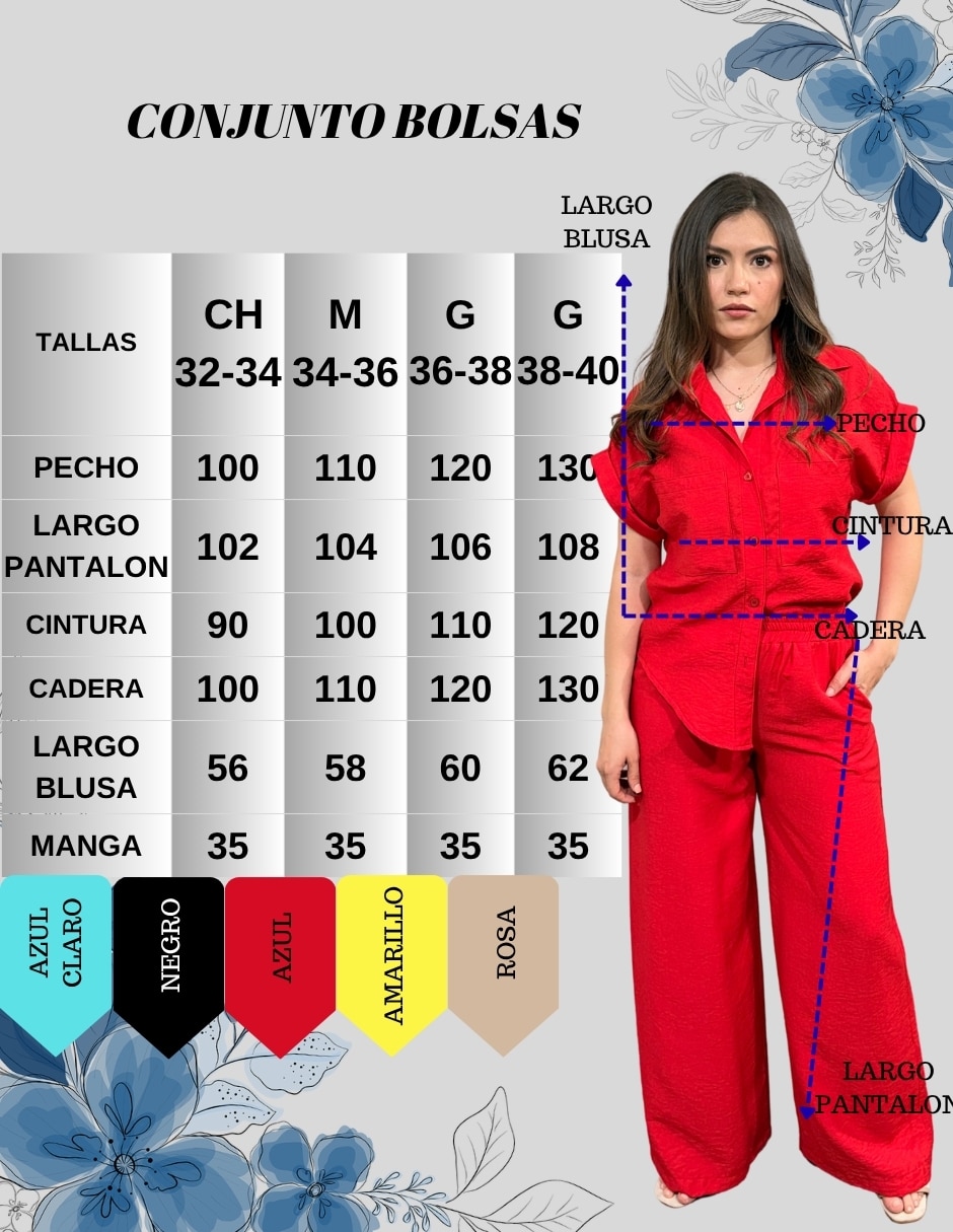 Conjunto Yaretni Moda para mujer