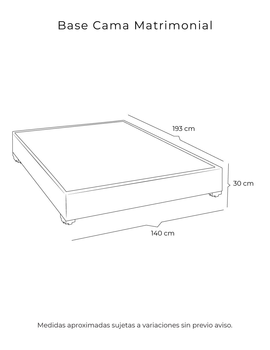 Base para cama No Base Cama de Madera pino 5
